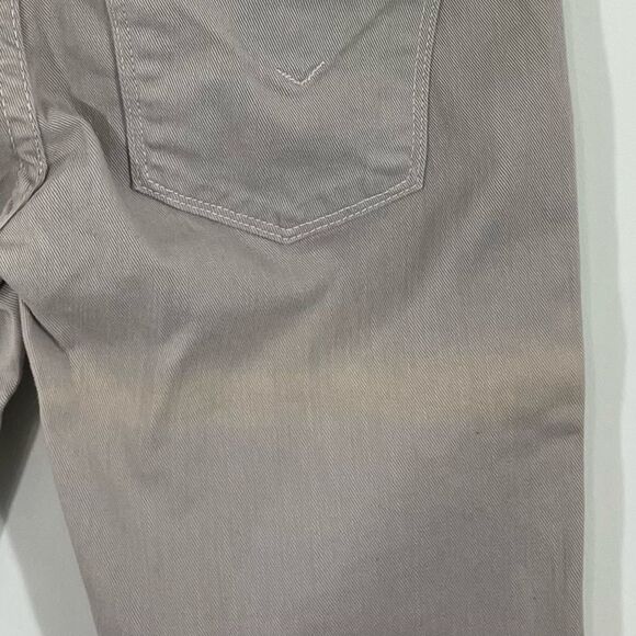 NWT Hudson Loulou Tuxedo Skinny Jeans Gray with Yellow Stripe Size 24 - Picture 7 of 7